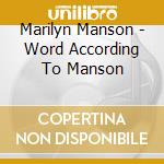 Marilyn Manson - Word According To Manson