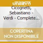 Cicognetti, Sebastiano - Verdi - Complete Arias For Baritono (3 Cd) cd
