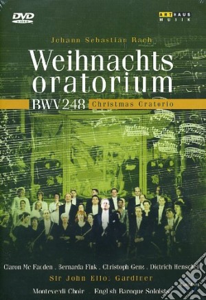 (Music Dvd) Johann Sebastian Bach - Weihnachtsoratorium (2 Dvd) cd musicale