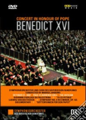 (Music Dvd) Concert In Honour Of Pope Benedict XVI cd musicale di Brian Large