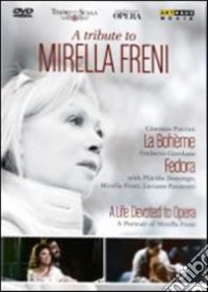 (Music Dvd) Mirella Freni - A Tribute To (3 Dvd) cd musicale di Lamberto Puggelli,Francesca Zambello