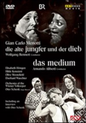 (Music Dvd) Gian Carlo Menotti - Die Alte Jungfer Und Der Dieb / Das Medium cd musicale