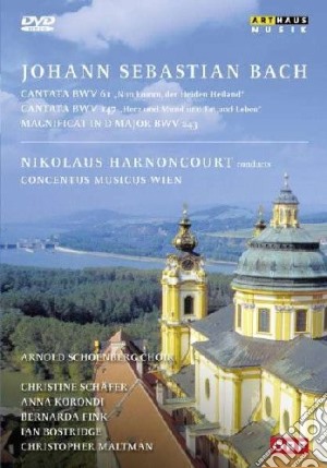 (Music Dvd) Johann Sebastian Bach - Magnificat And Cantatas cd musicale
