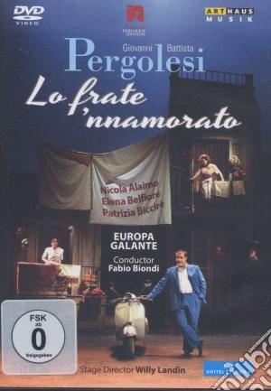 (Music Dvd) Giovanni Battista Pergolesi - Lo Frate 'Nnamorato (2 Dvd) cd musicale di Willy Landin