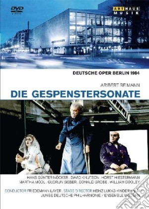 (Music Dvd) Aribert Reimann - Die Gespenstersonate cd musicale di Heinz Lukas-Kindermann