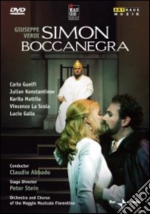 (Music Dvd) Giuseppe Verdi - Simon Boccanegra cd musicale di Peter Stein