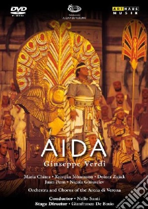 (Music Dvd) Giuseppe Verdi - Aida cd musicale di Gianfranco De Bosio