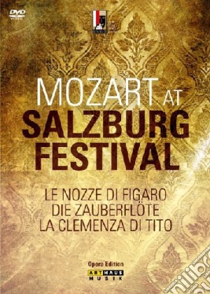 (Music Dvd) Wolfgang Amadeus Mozart - Mozart At Salzburg Festival (3 Dvd) cd musicale di Jean-Pierre Ponnelle,Gunther Rennert