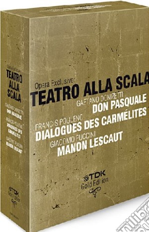 (Music Dvd) Teatro Alla Scala - Opera Exclusive (3 Dvd) cd musicale di Robert Carsen,Liliana Cavani,Stefano Vizioli