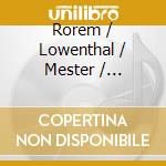 Rorem / Lowenthal / Mester / Louisville Orchestra - 11 Studies For 11 Players: Piano Concerto cd