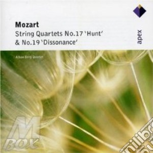 Apex: quartetti per archi nn 17 & 19 cd musicale di Wolfgang Amadeus Mozart