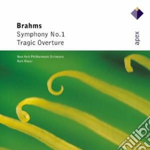 Johannes Brahms - Symphony No.1, Tragic Overture cd musicale di Brahms\masur