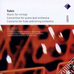 Eduard Tubin - Concertino for Piano and Orchestra, Music for Strings, Concerto for Flute and String Orchestra cd musicale di Tubin\jarvi - tallin