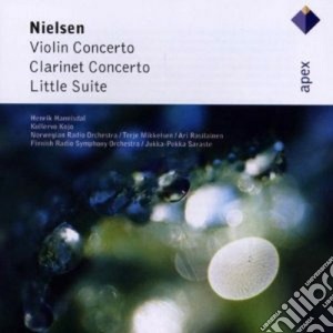 Carl Nielsen - Rasilainen - Saraste - ConcertiPer Violino, Clarinetto & Flauto cd musicale di Nielsen\rasilainen -