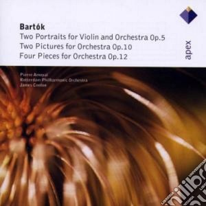 Bela Bartok - Conlon - Rotterdam - 4 Pezzi Op. 12 - 2 Portrait Op. 5 cd musicale di Bartok\conlon - rott