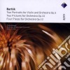 Bela Bartok - Conlon - Rotterdam - 4 Pezzi Op. 12 - 2 Portrait Op. 5 cd