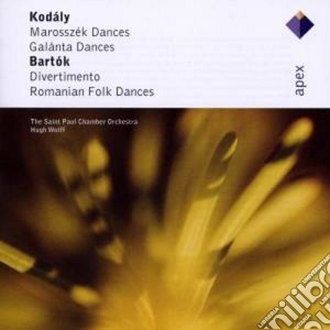 Zoltan Kodaly / Bartok - Wolff - Galanta Dances - Divertimento - Danze Folk cd musicale di Kodaly - bartok\wolf