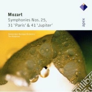 Wolfgang Amadeus Mozart - Symphony No.41, 25, 31 cd musicale di Wolfgang Amadeus Mozart