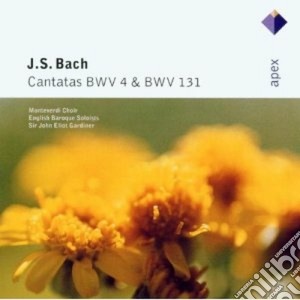 Johann Sebastian Bach - Cantate Nn. 4 & 131 cd musicale di \gardiner Bach