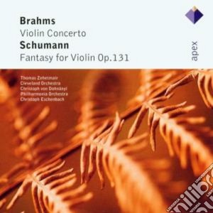 Johannes Brahms / Robert Schumann - Violin Concerto - Fantasia Op. 131 cd musicale di Brahms - schumann\ze