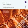 Johannes Brahms / Robert Schumann - Violin Concerto - Fantasia Op. 131 cd
