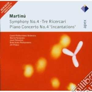 Martinu - Turnovsky - Apex: Sinfonia N. 4 - Tre Ricercari cd musicale di Martinu\turnovsky