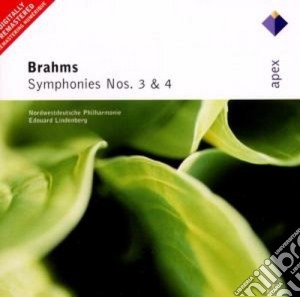 Johannes Brahms - Symphony No.3 & 4. cd musicale di Brahms\lindenberg