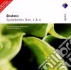 Johannes Brahms - Symphony No.3 & 4. cd
