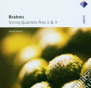 Johannes Brahms - Quartetti Per Archi Nn. 1 & 3 cd musicale di Strin Brahms\borodin