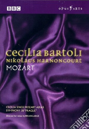 (Music Dvd) Wolfgang Amadeus Mozart - Cecilia Bartoli Sings Mozart cd musicale di Brian Large