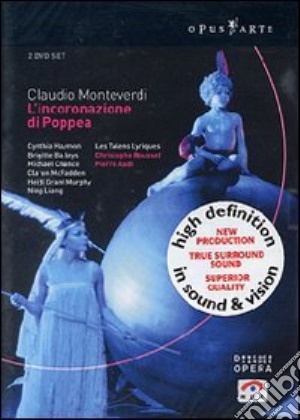 (Music Dvd) Claudio Monteverdi - L'Incoronazione Di Poppea (2 Dvd) cd musicale di Pierre Audi