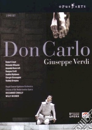 (Music Dvd) Giuseppe Verdi - Don Carlo (2 Dvd) cd musicale di Willy Decker