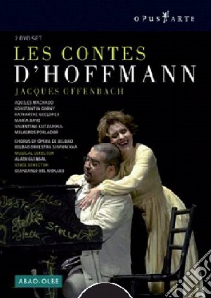 (Music Dvd) Jacques Offenbach - Les Contes D'Hoffman (2 Dvd) cd musicale di Giancarlo Del Monaco