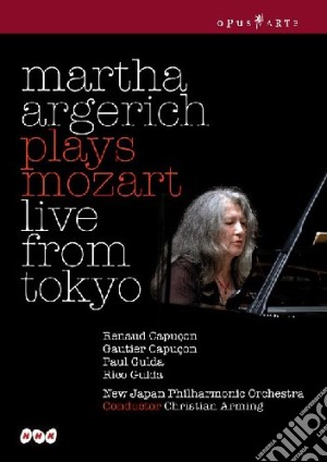 (Music Dvd) Wolfgang Amadeus Mozart - Martha Argerich: Plays Mozart Live From Tokyo cd musicale