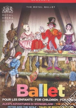 (Music Dvd) Royal Ballet (The): Ballet For Children (4 Dvd) cd musicale