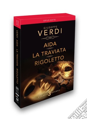 (Music Dvd) Giuseppe Verdi - Aida, La Traviata, Rigoletto (3 Dvd) cd musicale
