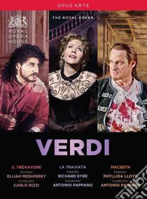 (Music Dvd) Giuseppe Verdi - Trovatore, Traviata, Macbeth (3 Dvd) cd musicale