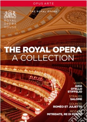 (Music Dvd) Royal Opera (The): A Collection - Aida, Otello, Stiffelio, Salome', Romeo & Juliet, Mitridate (6 Dvd) cd musicale