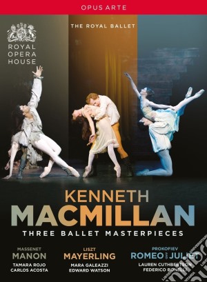 (Music Dvd) Kenneth MacMillan - Kenneth Macmillan: Three Ballet Masterpieces (4 Dvd) cd musicale