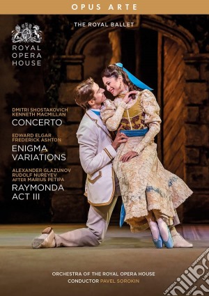 (Music Dvd) Royal Ballet (The): Concerto, Enigma Variations, Raymonda Act III cd musicale