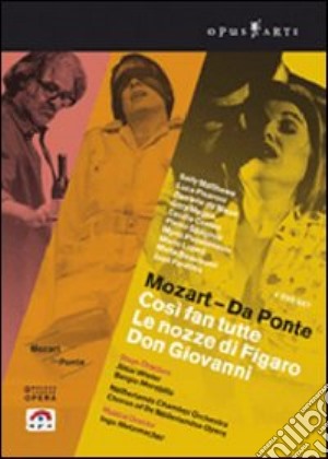 (Music Dvd) Wolfgang Amadeus Mozart - Da Ponte (4 Dvd) cd musicale di Sergio Morabito