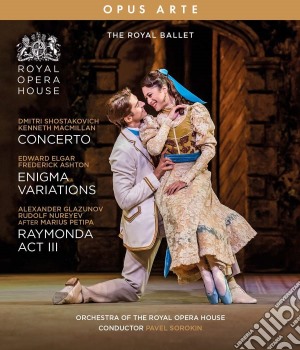 Osipova/O'Sullivan/Hay/Orchestra Royal Opera - Concerto / Enigma Variations / Raymonda Act Iii cd musicale