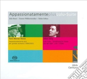 Hans Werner Henze / Alban Berg - Appassionatamente Plus Lulu-Suite (Sacd) cd musicale di Henze Hans Werner/Berg Alban