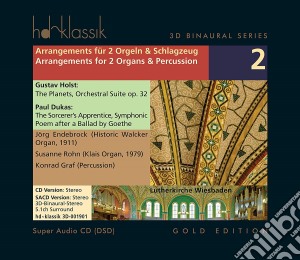 Gustav Holst / Paul Dukas - Arrangements For 2 Organs & Percussion cd musicale