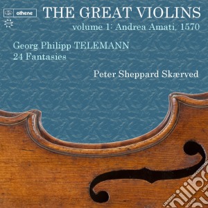 Georg Philipp Telemann - 24 Fantasies (2 Cd) cd musicale di Peter Sheppard Skaerved