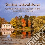 Galina Ustvolskaya - Complete Works For Violin And Piano