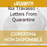 Rui Travasso - Letters From Quarantine cd