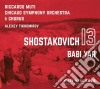 Dmitri Shostakovich - Symphony No. 13 (Babi Yar) cd