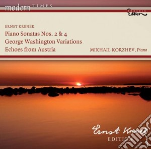 Ernst Krenek - Cinque Pezzi Per Pianoforte Op.39, Sonata Per Pianoforte N.2 Op.59 - Korzhev Mikhail Pf cd musicale di Ernst Krenek