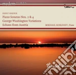 Ernst Krenek - Cinque Pezzi Per Pianoforte Op.39, Sonata Per Pianoforte N.2 Op.59 - Korzhev Mikhail Pf cd